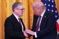 US-UK trade deal live: Trump to cut tariffs for UK on ‘very big and exciting day’