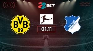 Dortmund Holds Hoffenheim To Dramatic 1-1 Draw