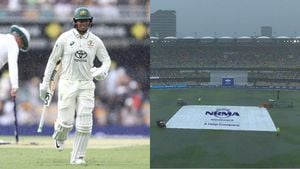 Brisbane Rain Threatens India Australia Test Match