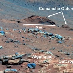 Comanche Outcrop on Mars Indicates Hospitable Past