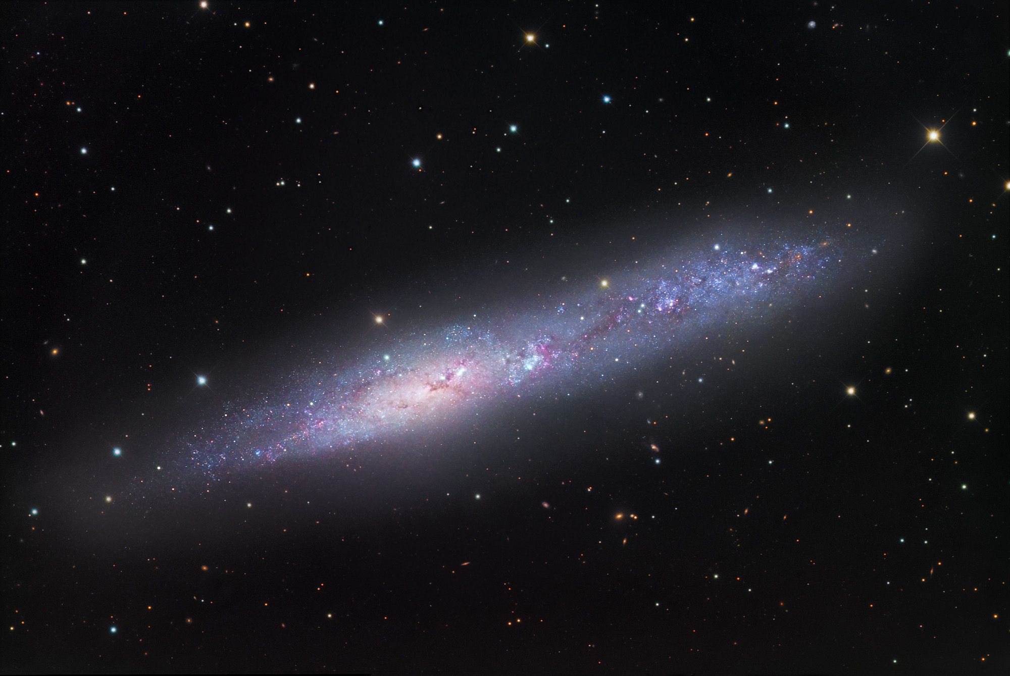 Irregular Galaxy NGC 55