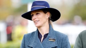 Zara Tindall Dazzles At Cheltenham Racecourse Christmas Meeting