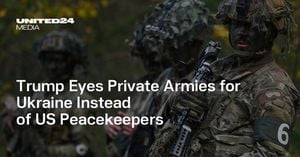 Trump Eyes Private Contractors For Ukraine Peace Deal