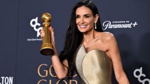 Demi Moore Sparks Romance Rumors With Andrew Garfield