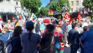 Unions Unite Across France For International Workers' Day
