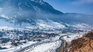 Jammu And Kashmir Faces Severe Weather Disruptions Amid Heavy Rain And Snowfall