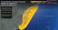A nor'easter could impact the East Coast starting this weekend and early next week. See its path and the latest forecast.
