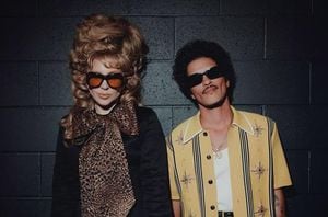 Lady Gaga And Bruno Mars' 