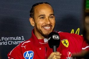 Hamilton Shocks As He Claims First Ferrari Pole In China