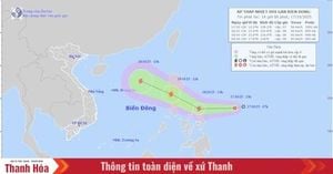 Vietnam Braces For Tropical Depression Near East Sea