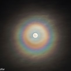  A Colorful Lunar Corona 
