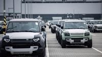 UK car production down 36% after Jaguar Land Rover cyberattack