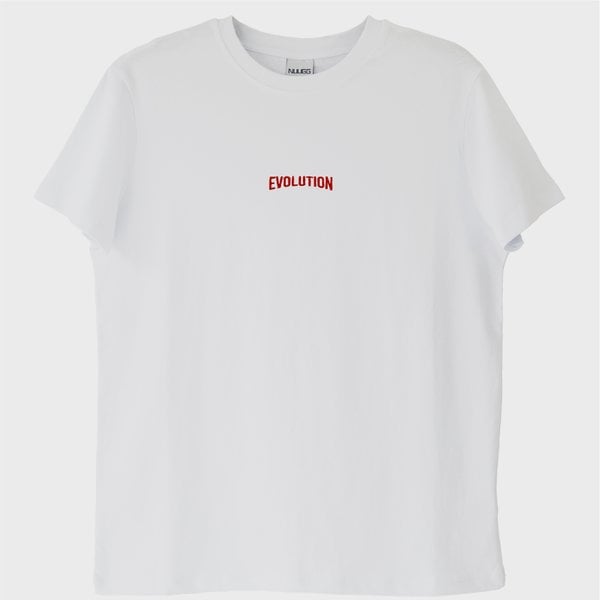 Evolution: Evrim T-Shirt (Nakış, %100 Pamuk)