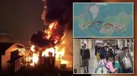 'Unprecedented' blaze at electrical substation shuts down one of world's busiest airports
