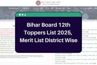 Bihar Board 12th Toppers List 2025 - interbiharboard.com BSEB Inter Merit List District Wise - ofssbihar