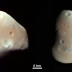 Martian Moon Deimos from MRO