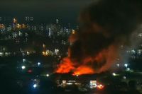 VÍDEO: Incêndio de grandes proporções atinge PUC-PR em Curitiba e suspende aulas