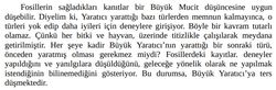 Kozmos kitabı burada bilimle mi çelişiyor?