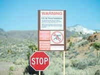 RAT55 sighting in Area 51 fuels further fire about notorious Hangar 18 linked to aliens