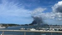 Terrore a Olbia, enorme incendio a Cala Saccaia: si temono feriti