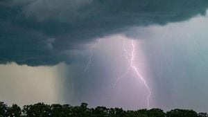 Germany Braces For Severe Thunderstorms After May Day Heat
