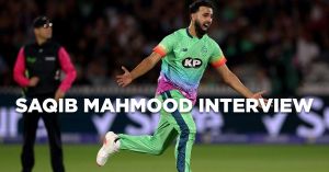 Saqib Mahmood Makes History With Triple-Wicket Maiden Against India