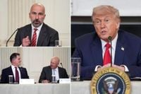 Uber, Goldman Sachs and Salesforce CEOs boost $1,000 ‘Trump Accounts’ for kids at White House event