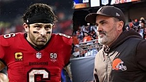 Baker Mayfield Renews Feud With Kevin Stefanski As NFC South Showdown Looms