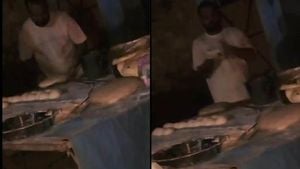 Bulandshahr Man Arrested After Viral Roti Spitting Video