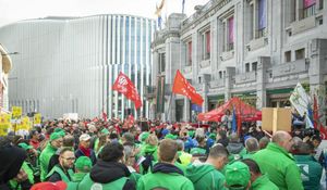 National Union Action Paralyzes Belgian Transport