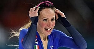 Lollobrigida Shatters Olympic Record With Golden Birthday Win