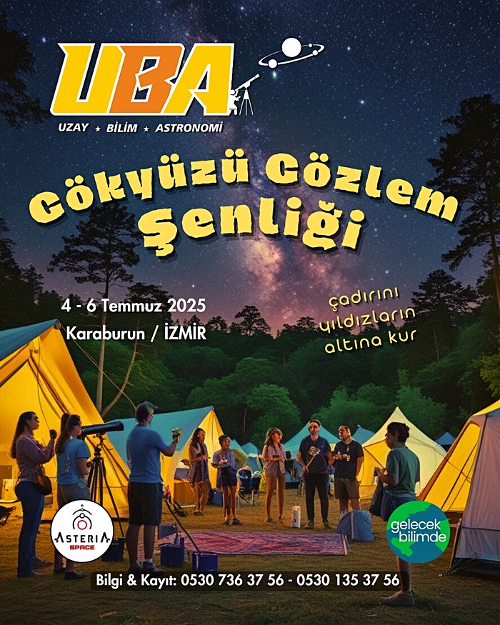 UBA-2 Gökyüzü Gözlem Şenliği 2025