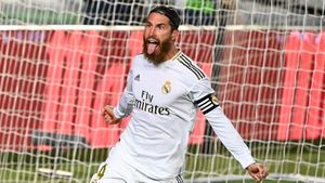 Sergio Ramos Scores Again And Celebrates Like Ronaldo