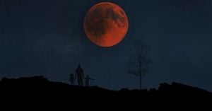 Blood Moon Lunar Eclipse To Dazzle Scotland Skies