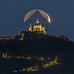  Cathedral, Mountain, Moon 