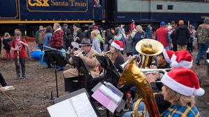 Santa Brings Holiday Cheer To Appalachian Communities