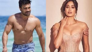 Janhvi Kapoor And Ram Charan Begin Filming RC 16 Together