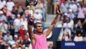 Alcaraz Dazzles With Trick Shots And Historic Win At US Open