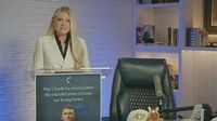 Charlie Kirk's widow makes first public remarks hours after Trump announces suspect in custody