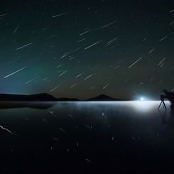  Meteors over Inner Mongolia 