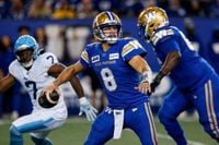 Blue Bombers quarterback Zach Collaros suspended for failing to respond to offseason drug-testing request