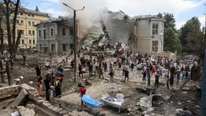 Russia Launches Devastative Attacks On Ukrainian Cities