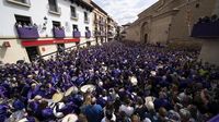 En imágenes | Así ha roto el silencio Calanda este Viernes Santo