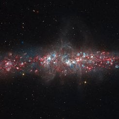 NGC 55: A Galaxy of Nebulas