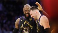 LeBron James, Luka Doncic Thrill NBA Fans, Lakers Rally from 16 Down to Beat Grizzlie