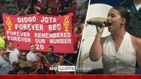 Preston vs Liverpool: Deepdale sings You'll Never Walk Alone in emotional Diogo Jota tribute