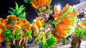 Mancha Verde Dazzles At São Paulo Carnaval Parade 2025