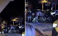 Horrific car crash on Fuengirola seafront
