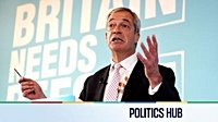 Politics latest: Police assessing report alleging misreported spending during Farage election campaign
