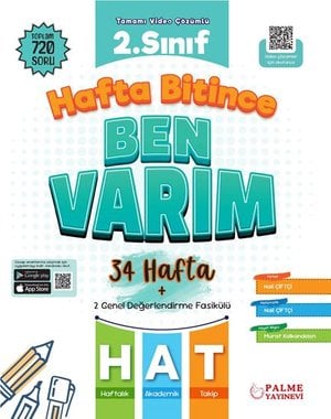 PALME 2.SINIF HAFTA BİTİNCE BEN VARIM (34 HAFTA)